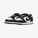 preschool nike dunk low (white/black)