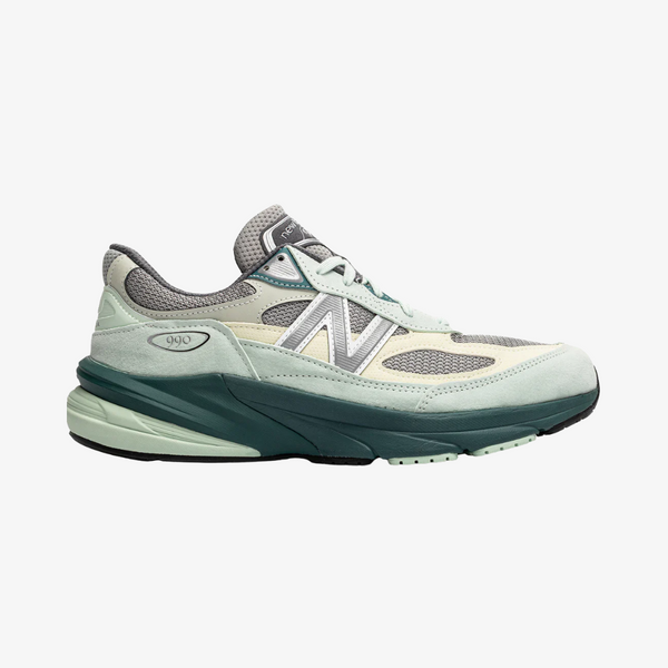 mens new balance 990v6 (community mint/grey)
