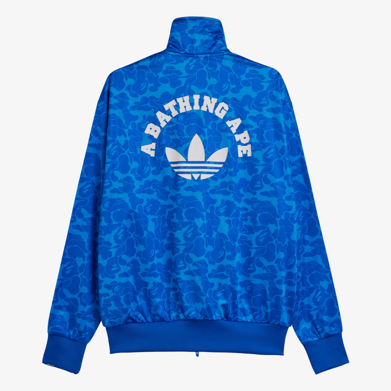 mens adidas x bape track jacket (blue)