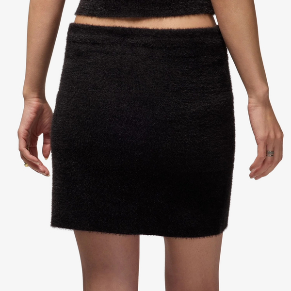 womens jordan miniskirt (black/smoke grey)