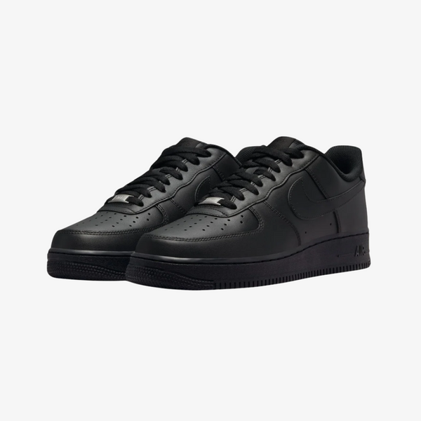 mens nike air force 1 low (black)