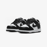 toddler nike dunk low (white/black)