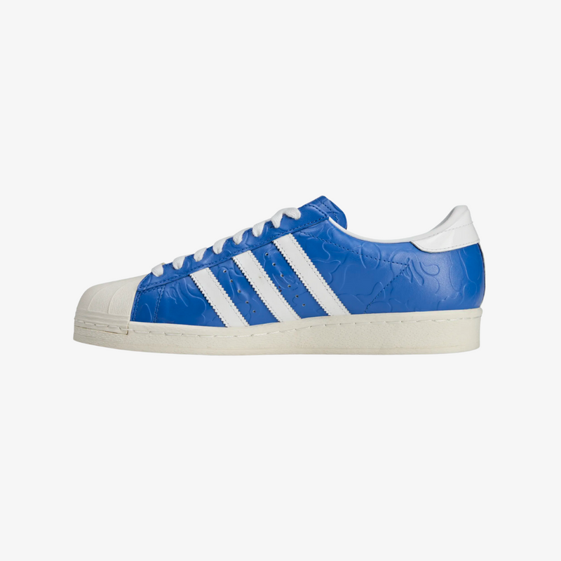 mens adidas superstar x bape (bape blue/white)