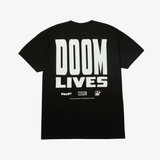 mens huf x marvel doom lives s/s tee (black/green)