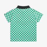 kids billionaire boys club s/s polo (white asparagus)