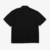 mens huf dogged s/s resort shirt (black)