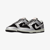 mens nike dunk low retro (metallic silver)