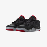 preschool jordan 4 rm (black/varsity red/wolf grey)