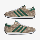 mens adidas country japan (alumina/dark green)