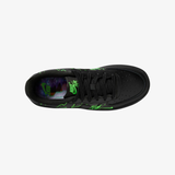 gradeschool nike air force 1 lv8 (black green strike)