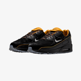 mens nike air max 90 "mercurial" (black/white-gold leaf-pear)