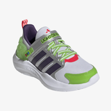 preschool adidas lightorama rnr buzz el c (white/violet)