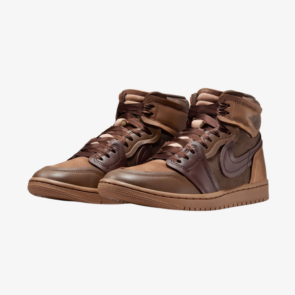 womens jordan 1 mm high (archaeo brown)