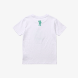 kids billionaire boys club bb worldwide s/s tee (white)