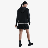 womens nike sportswear pleated skirt (black/sail)