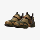 womens jordan trunner lx (brown kelp/wild mango)