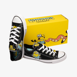 mens converse ctas ox low minions (black/multi/white)