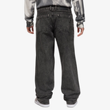 mens jordan denim pants (black)