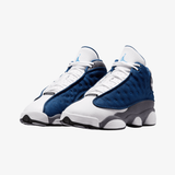 gradeschool jordan 13 retro (flint/university blue)