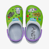 toddler crocs x disney pixar's toy story buzz lightyear classic clog (blue/grey)