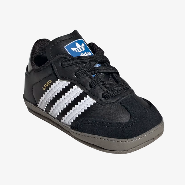 crib adidas samba (black/white)
