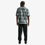 mens nike dri fit s/s soccer jersey nigeria (black/pine green)