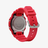 casio g shock digital watch (red)