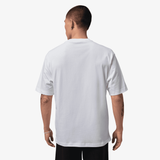 mens jordan s/s graphic tee (white/infrared)