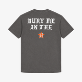 mens ridin' dirty bury me s/s tee (shadow)