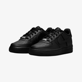 gradeschool nike air force 1 le (black/black)