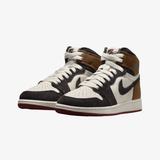 gradeschool jordan 1 high og (shadow brown/team red)