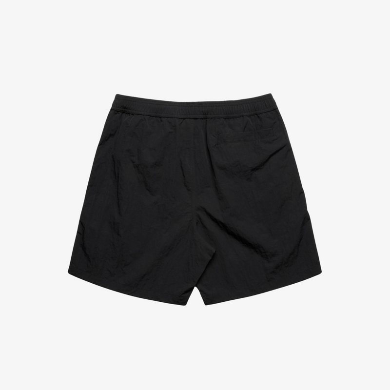 mens ridin' dirty og logo water short (black)