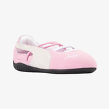 preschool puma speedcat ballet (pink shimmer/white)