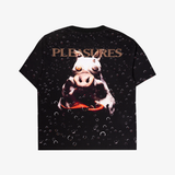 mens pleasures pork soda s/s tee (black)