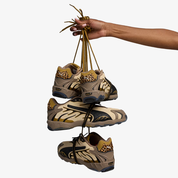 mens puma x a$ap rocky inhale leopard (toasted almond/puma black)