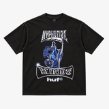 mens huf x three 6 mafia sizzurp s/s tee (black)