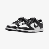 gradeschool nike dunk low (white/black)