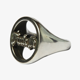 huf old e exo ring (silver)