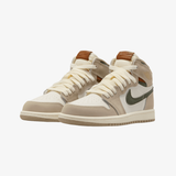 preschool jordan 1 retro high og (khaki/multi-color-sail)