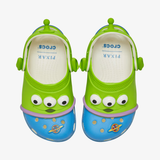 toddler crocs x disney pixar's toy story alien classic clog (multicolor)
