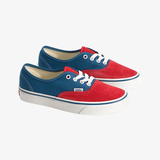 gradeschool vans authentic (primary racing red)