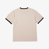 mens huf cherries ringer tee (dusty pink)
