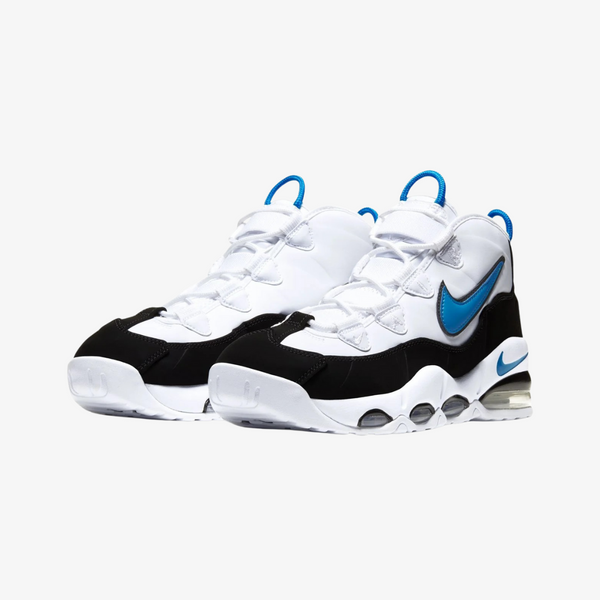 mens nike air max uptempo '95 (white/photo blue)