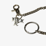 huf fuck it wallet chain (silver)