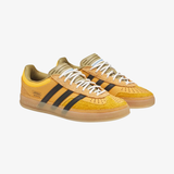 mens adidas bad bunny gazelle indoor (solar gold/black)