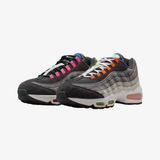 mens nike air max 95 big bubble prm (hyper turq/volt-solar red)