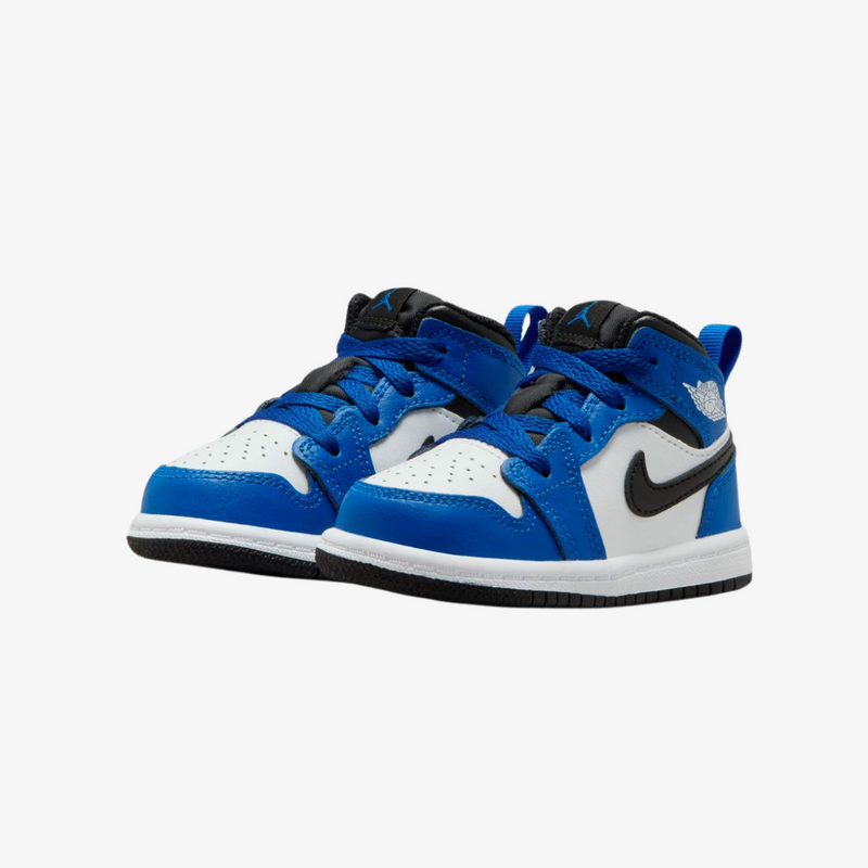 toddler jordan 1 mid (game royal/black)