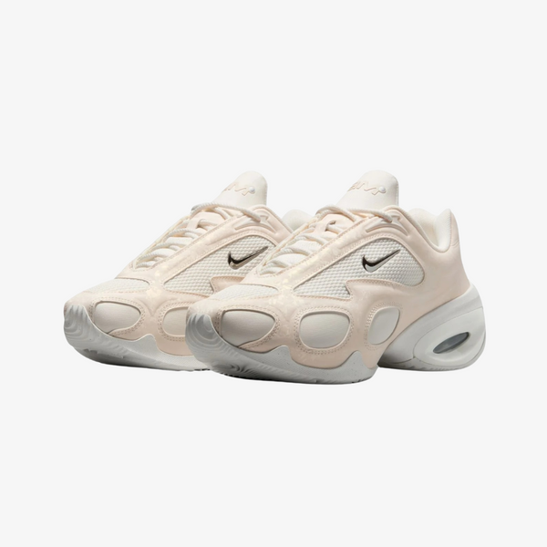 womens nike air max muse (sail/metallic silver)