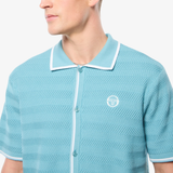 mens sergio tacchini riva cabana s/s shirt (stillwater)