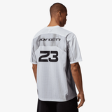 mens jordan flight jersey (white/lt smoke grey/black)